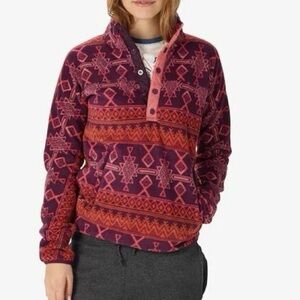 Women's Burton Anouk Fleece Pullover Aztec Print
